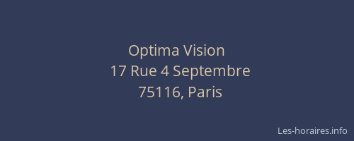 Optima Vision