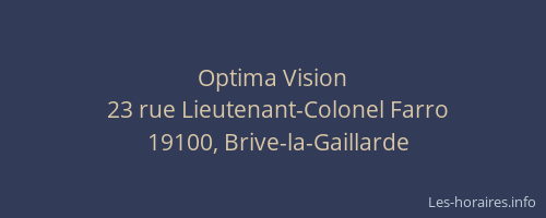 Optima Vision