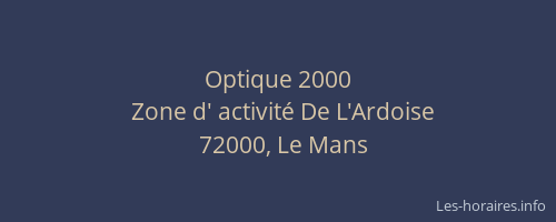 Optique 2000