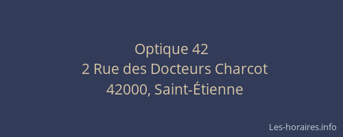 Optique 42