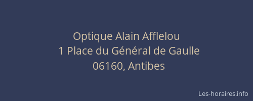 Optique Alain Afflelou
