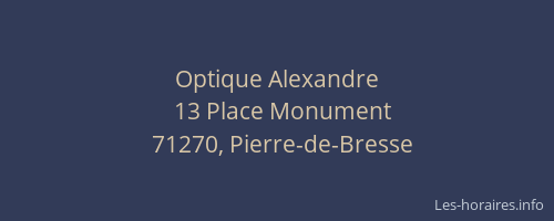 Optique Alexandre