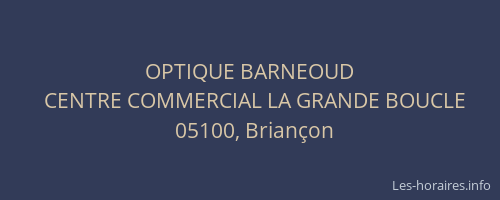 OPTIQUE BARNEOUD