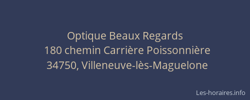 Optique Beaux Regards