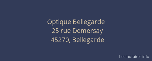 Optique Bellegarde