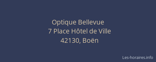 Optique Bellevue