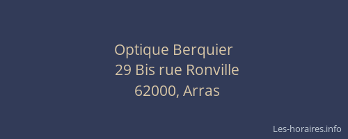 Optique Berquier