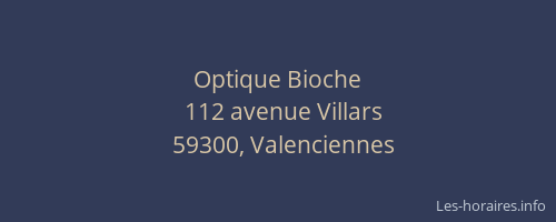 Optique Bioche