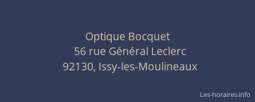 Optique Bocquet