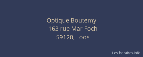 Optique Boutemy