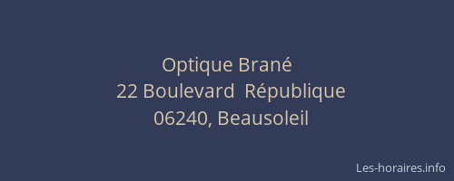 Optique Brané