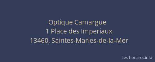 Optique Camargue