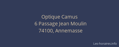 Optique Camus
