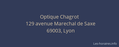 Optique Chagrot