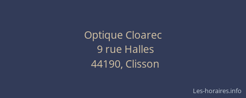 Optique Cloarec