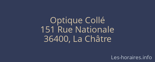 Optique Collé