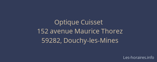 Optique Cuisset