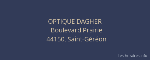 OPTIQUE DAGHER