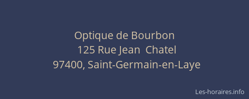 Optique de Bourbon