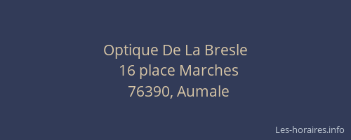 Optique De La Bresle