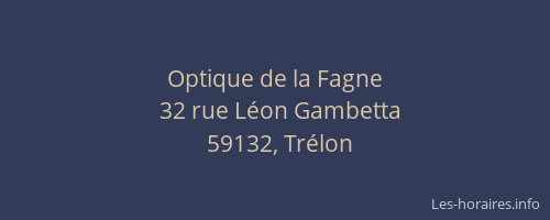Optique de la Fagne