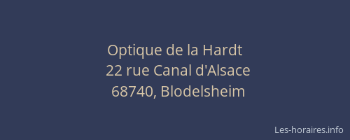 Optique de la Hardt