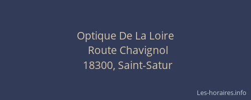 Optique De La Loire