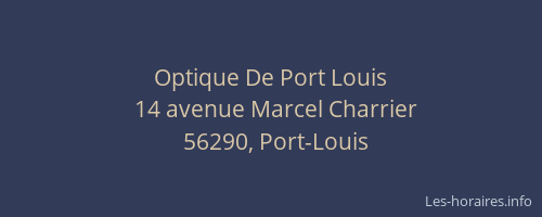 Optique De Port Louis