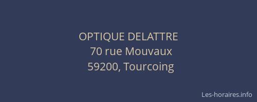 OPTIQUE DELATTRE
