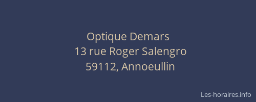 Optique Demars