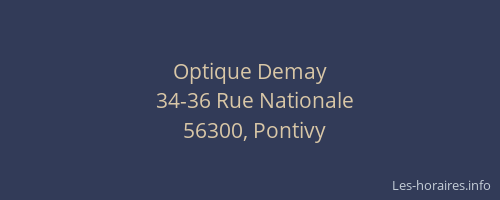 Optique Demay