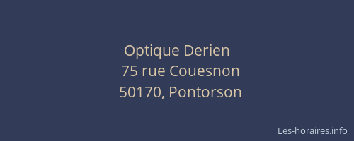 Optique Derien