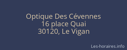 Optique Des Cévennes