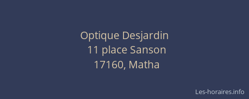 Optique Desjardin