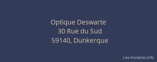 Optique Deswarte