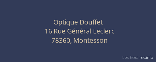 Optique Douffet