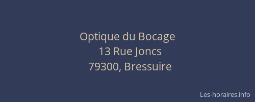 Optique du Bocage