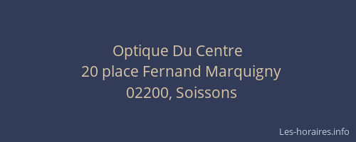 Optique Du Centre