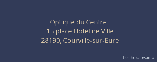 Optique du Centre
