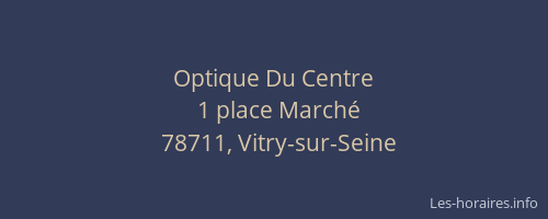Optique Du Centre