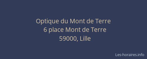 Optique du Mont de Terre