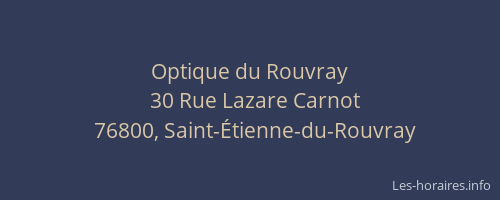 Optique du Rouvray