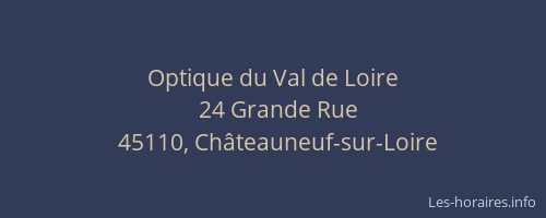 Optique du Val de Loire