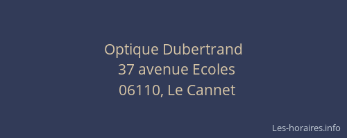 Optique Dubertrand