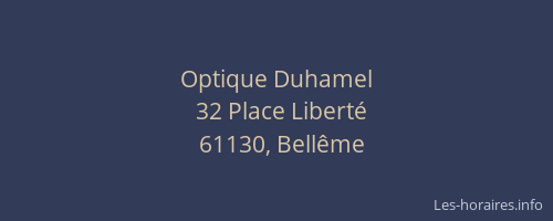 Optique Duhamel