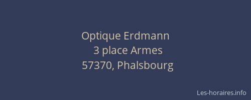 Optique Erdmann