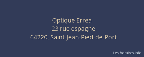 Optique Errea