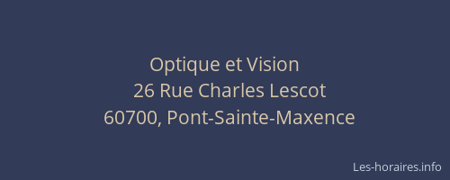 Optique et Vision