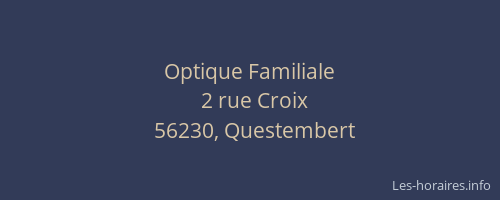 Optique Familiale
