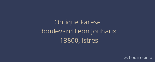 Optique Farese